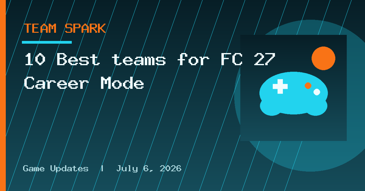 10 Best teams for FC 27 Career Mode