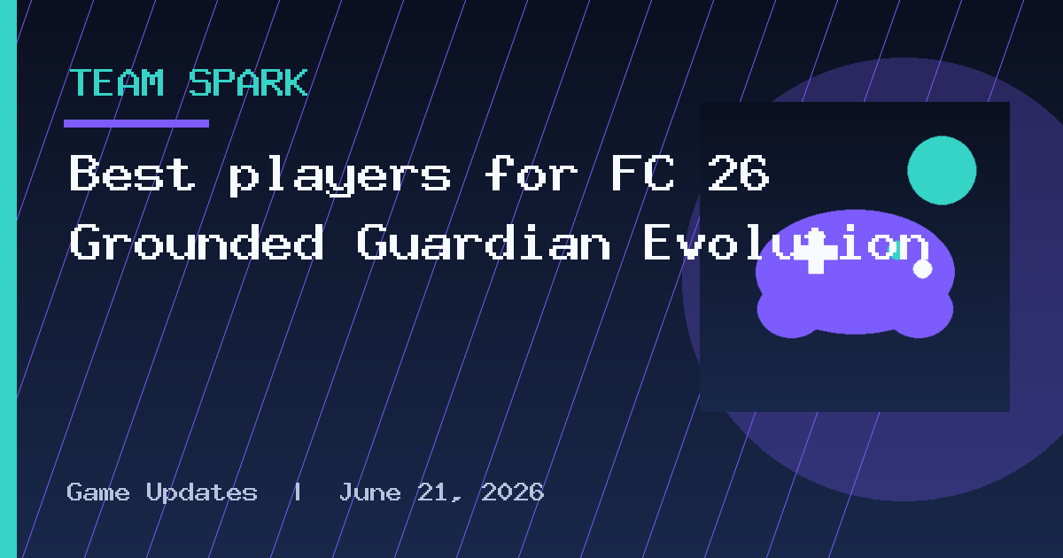 Best players for FC 26 Grounded Guardian Evolution