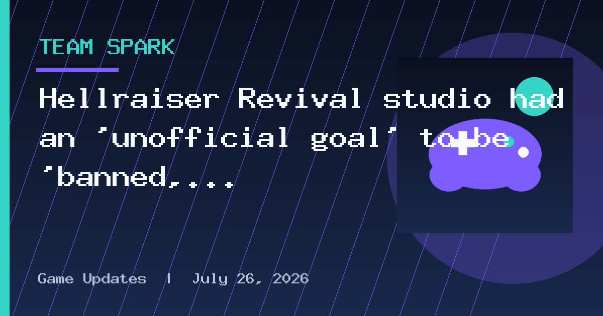 Hellraiser Revival studio had an ‘unofficial goal’ to be ‘banned, unrated