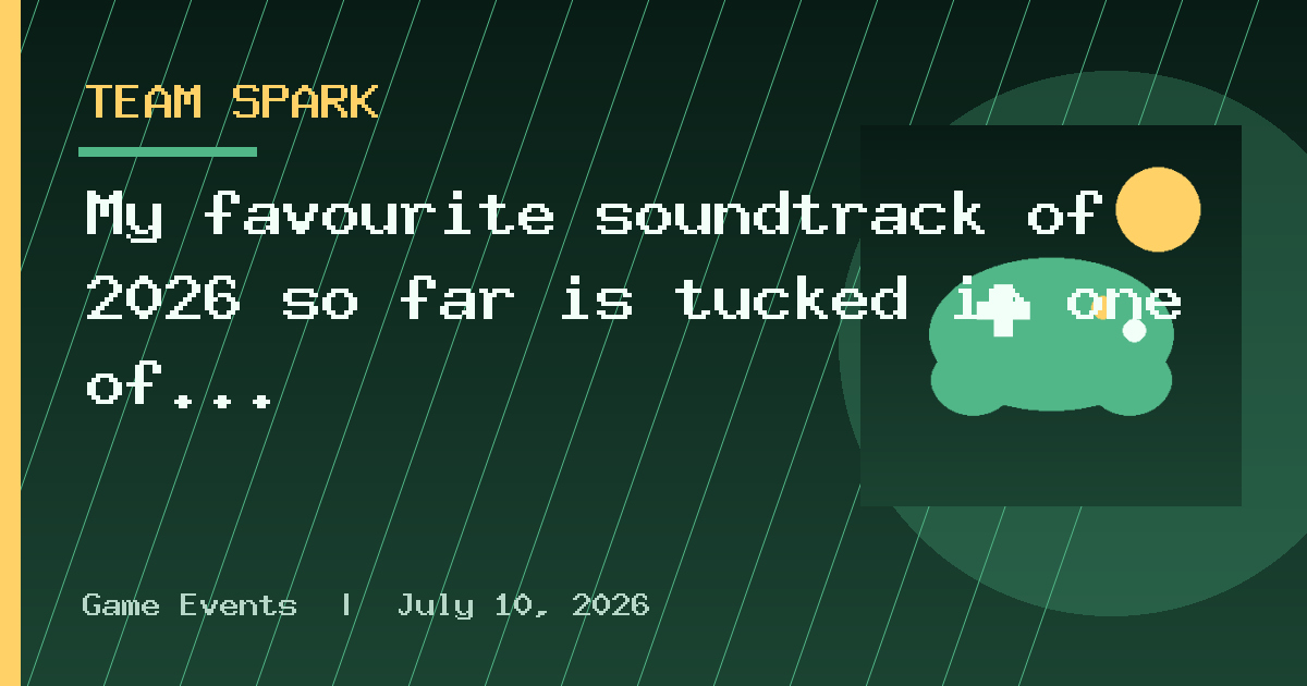 My favourite soundtrack of 2026 so far is tucked in one of this year's