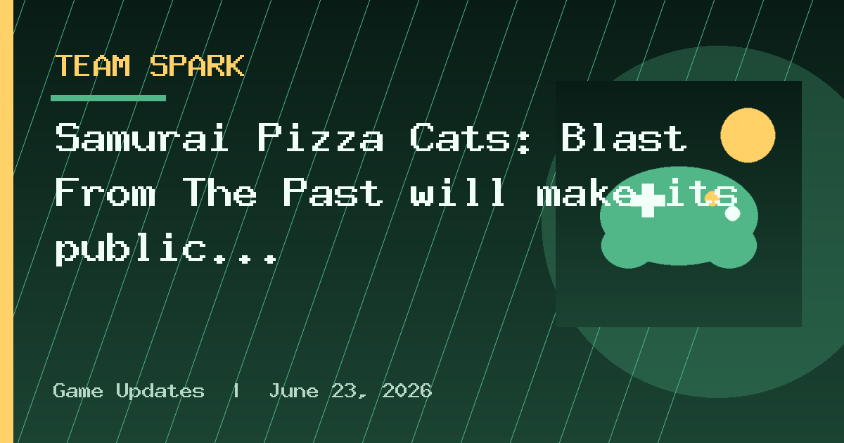 Samurai Pizza Cats: Blast From The Past will make its public debut at Tokyo