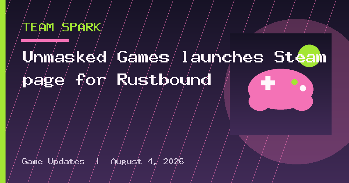 Unmasked Games launches Steam page for Rustbound